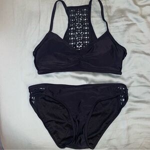 Xhilaration Black Bikini Top